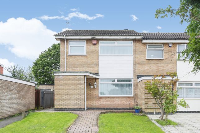 Thumbnail Terraced house for sale in Corbet Close, Leicester