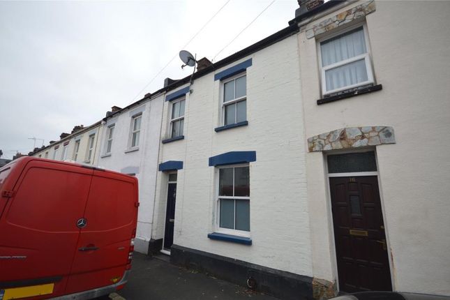 Thumbnail Terraced house to rent in Cecil Road, Exeter, Devon