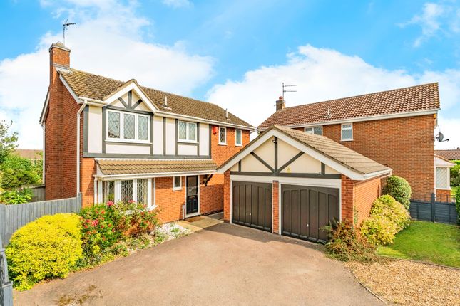 Thumbnail Detached house for sale in Belvoir Close, Rushden