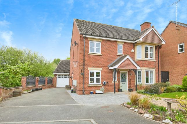 Thumbnail Detached house for sale in Alderson Drive, Stretton, Burton-On-Trent