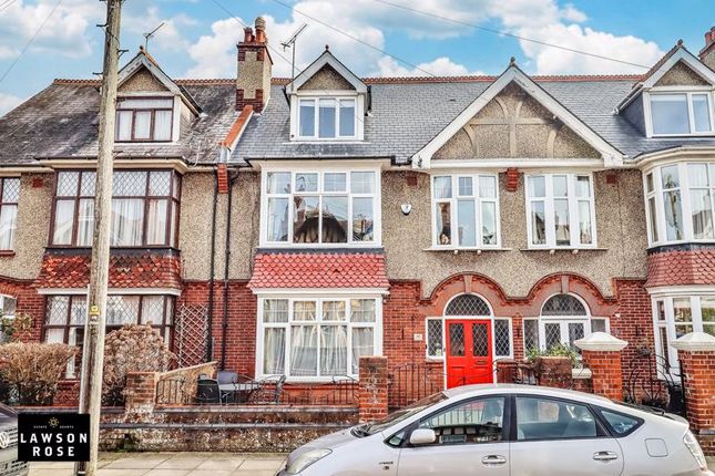 Thumbnail Terraced house for sale in Brading Avenue, Southsea