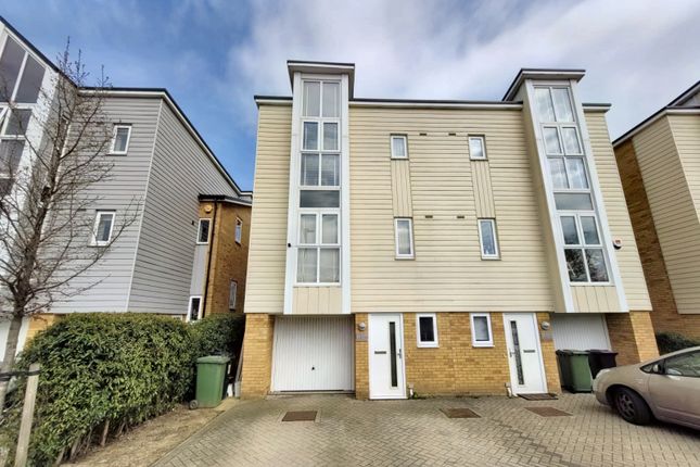 Thumbnail Town house to rent in Campion Close, The Bluebells, Ashford