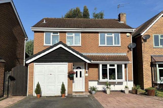 Thumbnail Detached house for sale in Phipps Close, Whetstone, Leicester, Leicestershire.