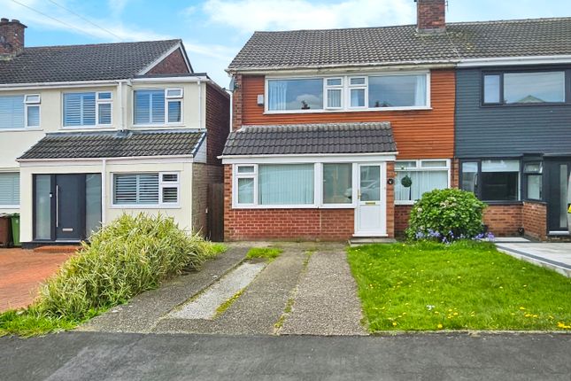 Thumbnail Semi-detached house for sale in Newlyn Avenue, Maghull, Liverpool