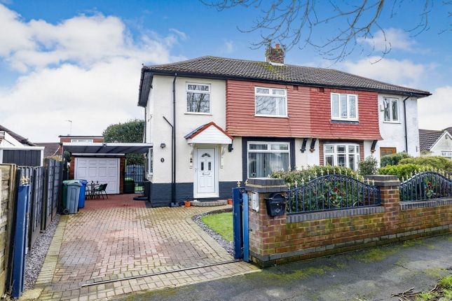 Thumbnail Semi-detached house for sale in Tintern Avenue, Urmston, Manchester