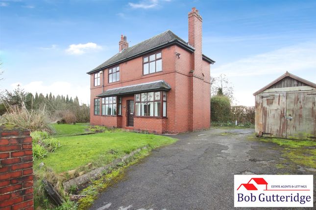 Detached house for sale in Crackley Bank, Chesterton, Newcastle