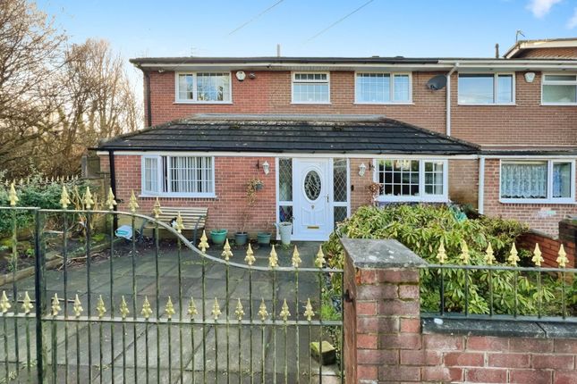 Thumbnail End terrace house for sale in Porthleven Drive, Manchester, Greater Manchester