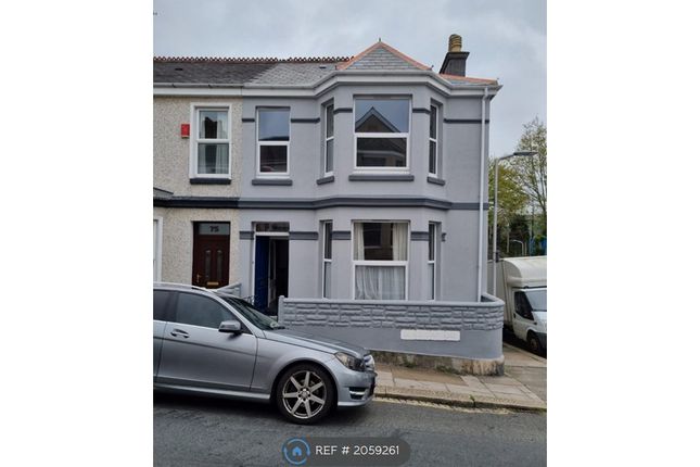 Thumbnail End terrace house to rent in Desborough Road, Plymouth