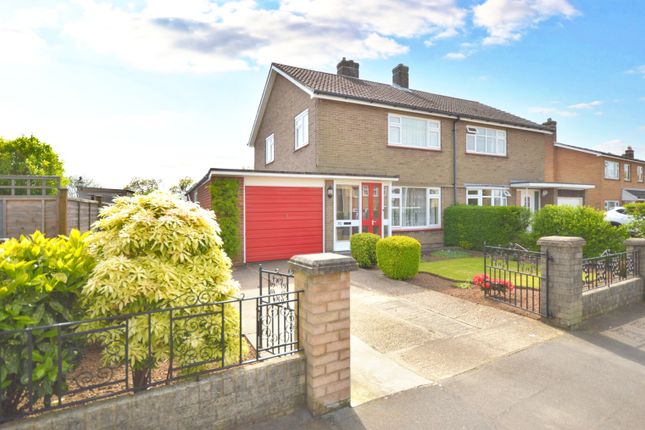 Thumbnail Semi-detached house for sale in Elm Drive, Louth