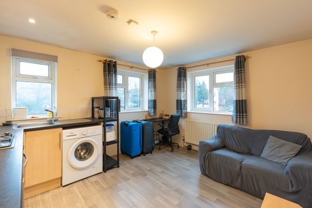 Living Area And Kitchen