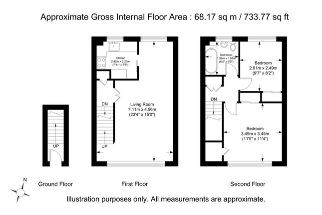 Flat for sale in Compton Road, Hayes