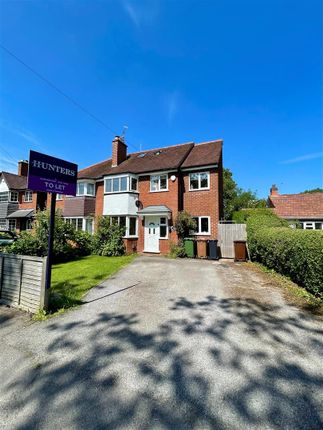 Thumbnail Semi-detached house to rent in Widney Road, Bentley Heath, Solihull, West Midlands