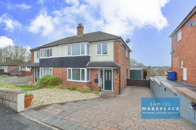 Thumbnail Semi-detached house for sale in Elm Close, Kidsgrove, Staffordshire