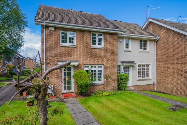 Thumbnail End terrace house for sale in Strathview Grove, Netherlee, East Renfrewshire