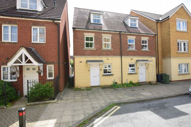 Thumbnail Semi-detached house to rent in Sir John Fogge Avenue, Ashford, Kent