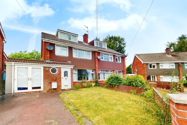 Thumbnail Semi-detached house to rent in Cwm Nofydd, Rhiwbina, Cardiff