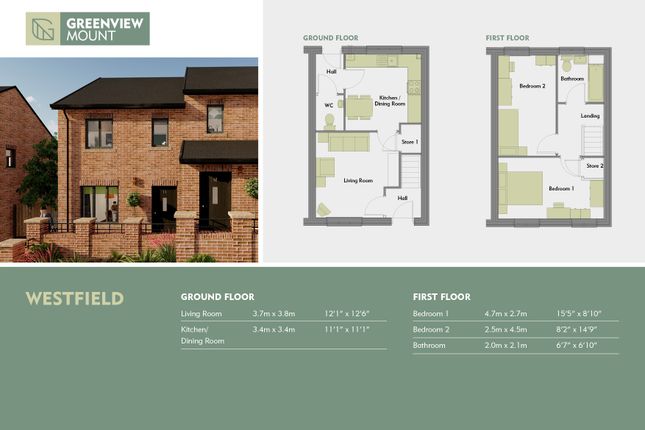 Brander Road Gipton Leeds Ls9 2 Bedroom Semi Detached