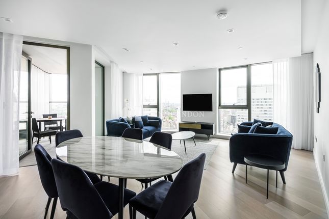 Thumbnail Flat to rent in Westmark Tower, West End Gate, London