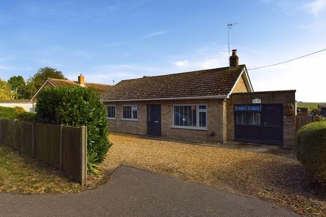 Thumbnail Bungalow for sale in West Head Road, Stow Bridge, King's Lynn