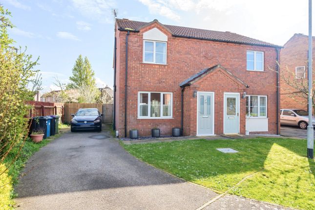 Semi-detached house for sale in South View, Dunholme, Lincoln, Lincolnshire