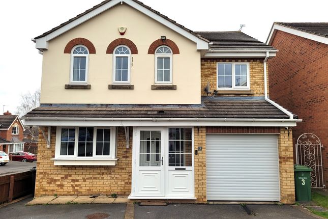 Thumbnail Detached house to rent in Rawlings Court, Oadby, Leicester