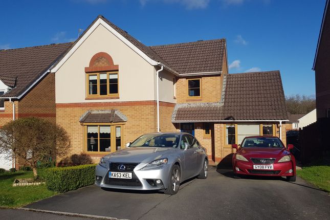 Thumbnail Detached house for sale in St. Cenydd Close, Pontllanfraith