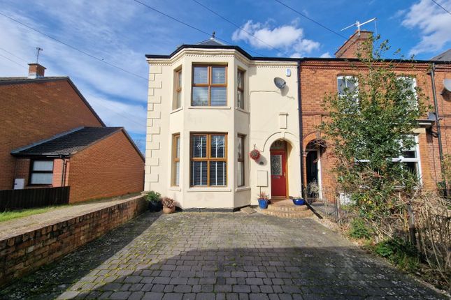 Thumbnail End terrace house for sale in Clifton Road, Rugby