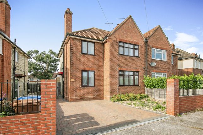 Thumbnail Semi-detached house for sale in Spenser Road, Ipswich