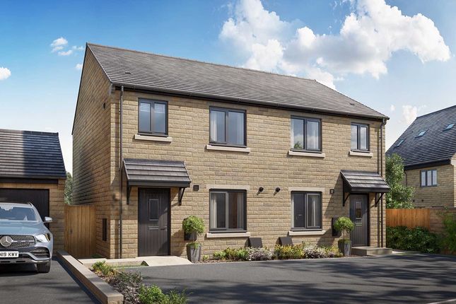 Thumbnail Semi-detached house for sale in "The Flatford - Plot 13" at South Edge, Hipperholme, Halifax
