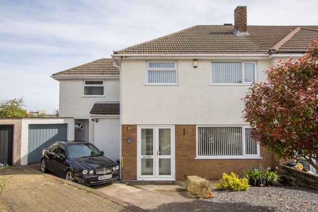 Semi-detached house for sale in Dryden Road, Penarth