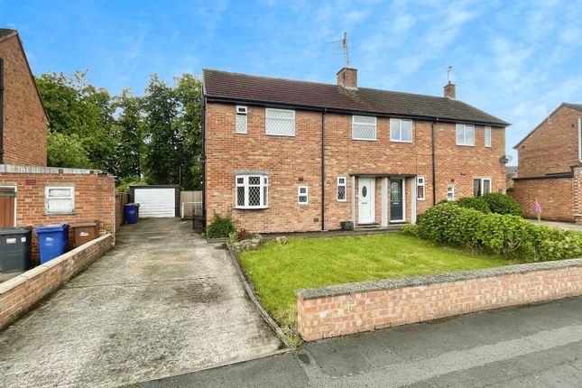 Thumbnail Semi-detached house for sale in Grange Road, Uttoxeter, Staffordshire
