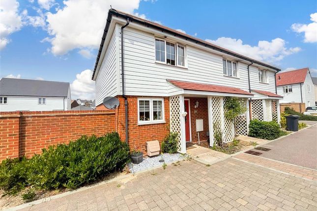 Thumbnail End terrace house for sale in Harrier Drive, Finberry, Ashford, Kent