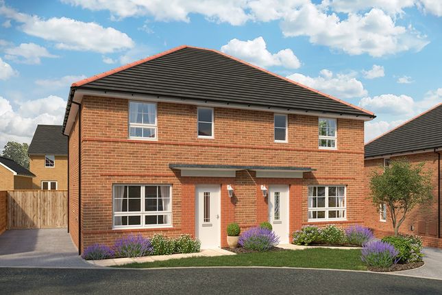 Thumbnail Semi-detached house for sale in "Ellerton" at Crimchard, Chard