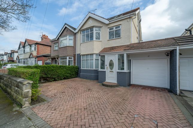 Thumbnail Semi-detached house for sale in Claremont Avenue, Maghull