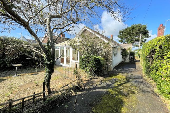 Thumbnail Detached bungalow for sale in Hael Lane, Southgate, Swansea