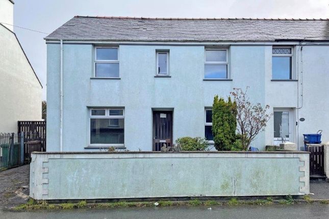 End terrace house for sale in Arvonia, Carmel, Caernarfon