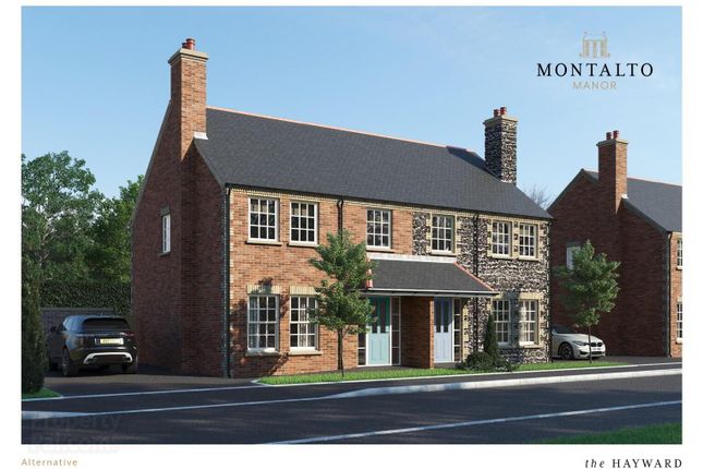 Thumbnail Semi-detached house for sale in Site 3 Montalto Manor, Lisburn Road, Ballynahinch