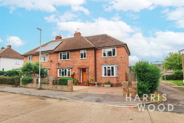 Semi-detached house for sale in Queen Mary Avenue, Colchester, Essex