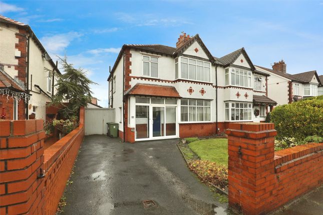 Semi-detached house for sale in Manor Road, Crosby, Liverpool, Merseyside
