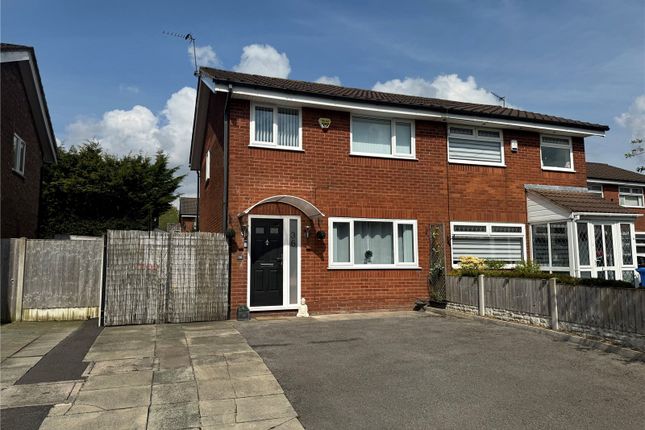 Semi-detached house for sale in Bader Drive, Hopwood, Heywood, Greater Manchester