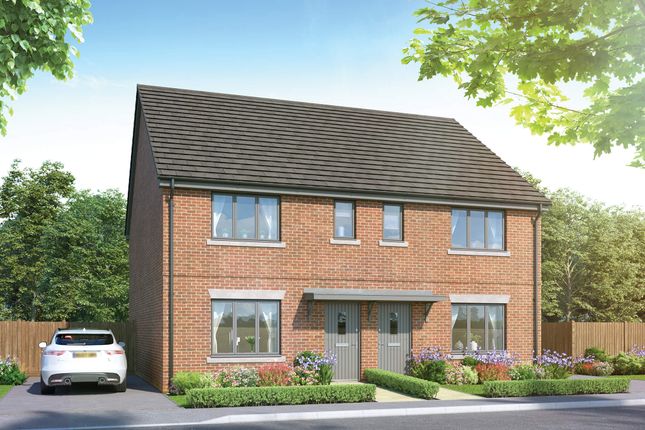 Thumbnail Semi-detached house for sale in "The Harper" at Stoke Albany Road, Desborough, Kettering