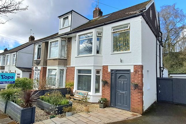 Semi-detached house for sale in Three Arches Avenue, Cardiff