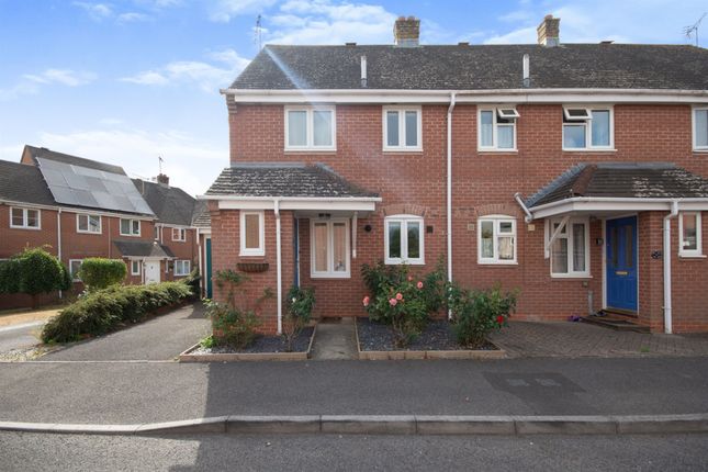 Thumbnail End terrace house for sale in Southover Close, Blandford St. Mary, Blandford Forum