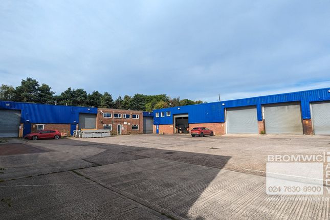 Light industrial to let in Unit 19, Carlyon Road, Atherstone, Warwickshire