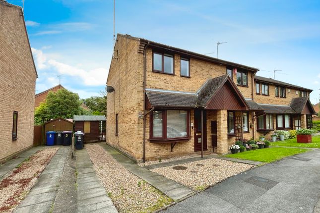 Thumbnail End terrace house for sale in Wintern Court, Gainsborough, Lincolnshire