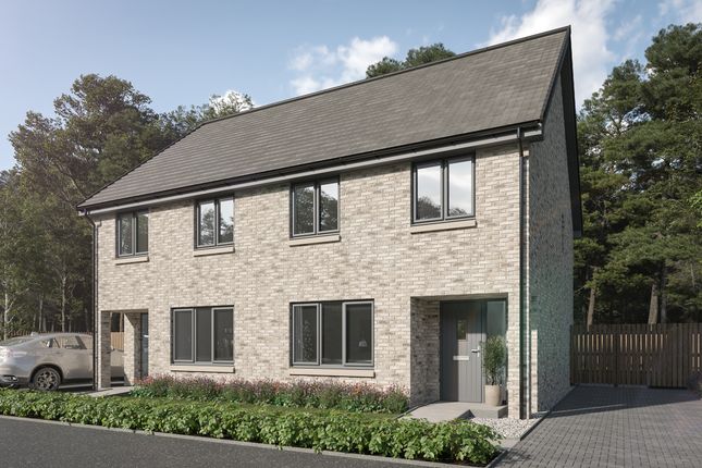 3-bed semi-detached on Plot 50 Thorne, Bangour Village Estate, Dechmont, £299,995
