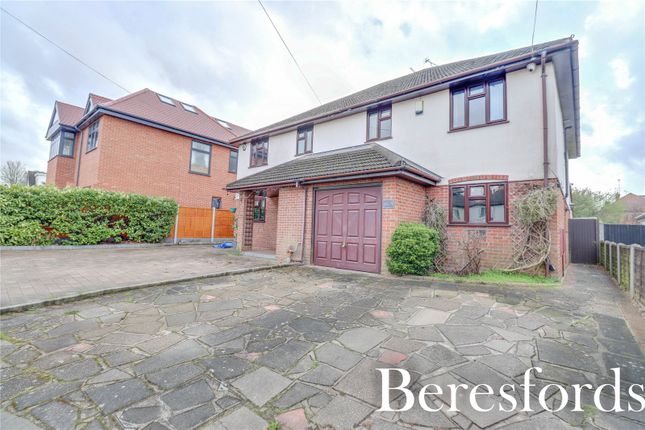 Thumbnail Semi-detached house for sale in Oliver Road, Shenfield