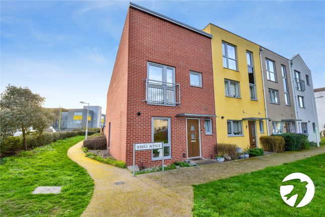 Thumbnail End terrace house for sale in Shiers Avenue, Dartford, Kent