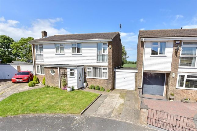 Thumbnail Semi-detached house for sale in Farncombe Way, Whitfield, Dover, Kent