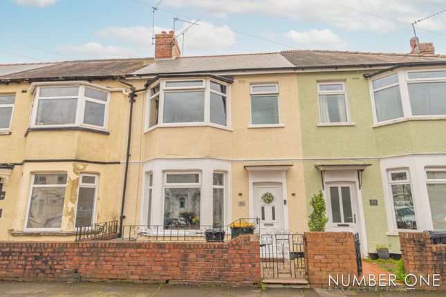 Terraced house for sale in Walmer Road, Newport